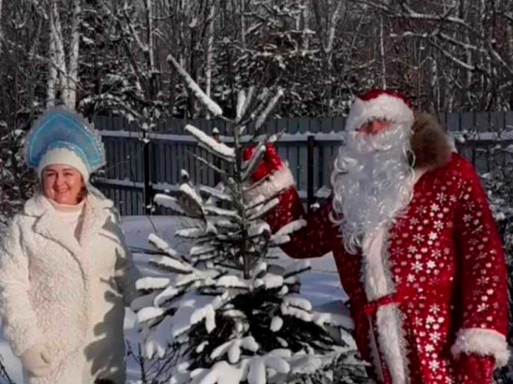 Новогоднее шествие Деда Мороза