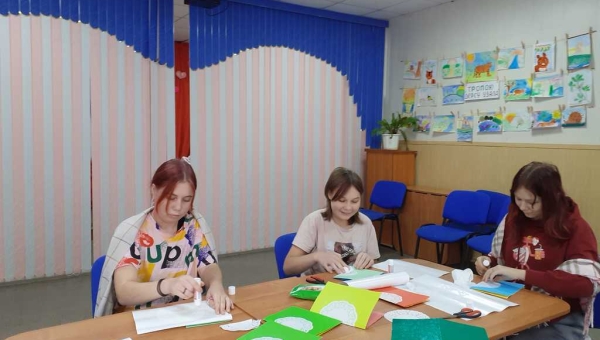 Фронтовая открытка