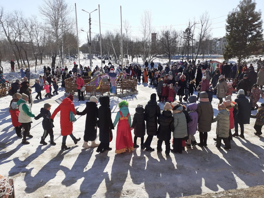 Народное гуляние «Масленица хороша, широка её душа»