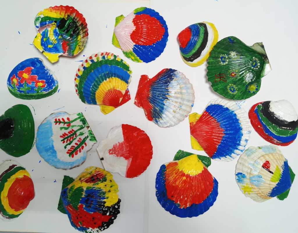 Экологический мастер-класс «Роспись морских раковин»