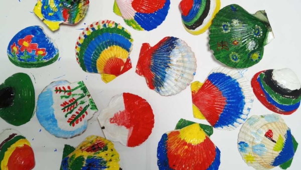 Экологический мастер-класс «Роспись морских раковин»